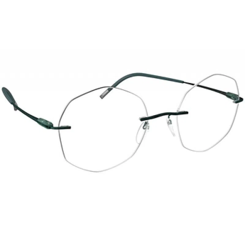 Silhouette Purist Color Groove Demo Rimless 5561 Eyeglasses - view 4